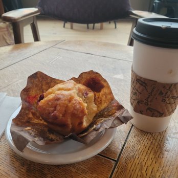 Rock Creek Coffee - Orange cranberry muffin evenly warmed to perfection - Coffee & Tea Near Me - Billings, Montana Rock Creek Coffee - Orange cranberry muffin evenly warmed to perfection - Coffee & Tea Near Me - Billings, Montana