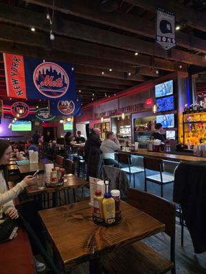 Black Iron Burger Theater District | Hamburger restaurant Bar by null