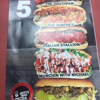 Lefty's Cheesesteaks - Sandwiches Near Me - Livonia, Michigan