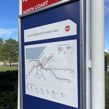 RTA - North Coast Station - Map - Train Stations Near Me - Cleveland, Ohio RTA - North Coast Station - Map - Train Stations Near Me - Cleveland, Ohio