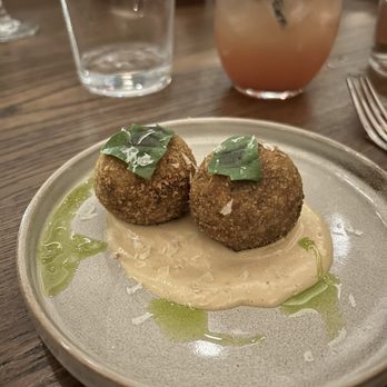 Coda Di Volpe - leek and tartufo arancini - Pizza Near Me - Chicago, Illinois Coda Di Volpe - leek and tartufo arancini - Pizza Near Me - Chicago, Illinois