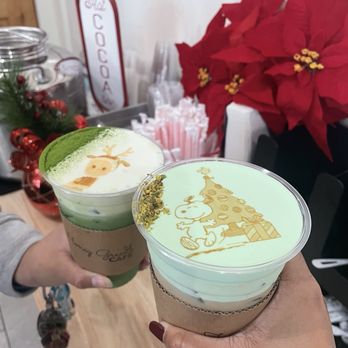 Honey Greens Cafe - Honey Pistachio Latte and Vanilla Matcha Latte - Juice Bars & Smoothies Near Me - Downey, California Honey Greens Cafe - Honey Pistachio Latte and Vanilla Matcha Latte - Juice Bars & Smoothies Near Me - Downey, California