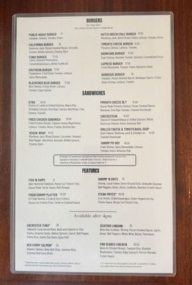 Menu photo 1 Coleman Public House Mount Pleasant, SC Menu photo 1 Coleman Public House Mount Pleasant, SC