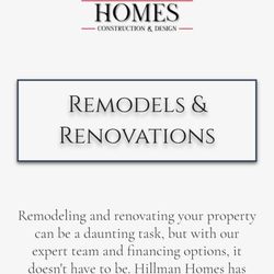 Hillman Homes - HILLMAN HOMES CONSTRUCTION AND DESIGN