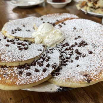 The Birch Door Cafe - Chocolate Chip Buttermilk Pancakes - Breakfast & Brunch Near Me - Bellingham, Washington The Birch Door Cafe - Chocolate Chip Buttermilk Pancakes - Breakfast & Brunch Near Me - Bellingham, Washington