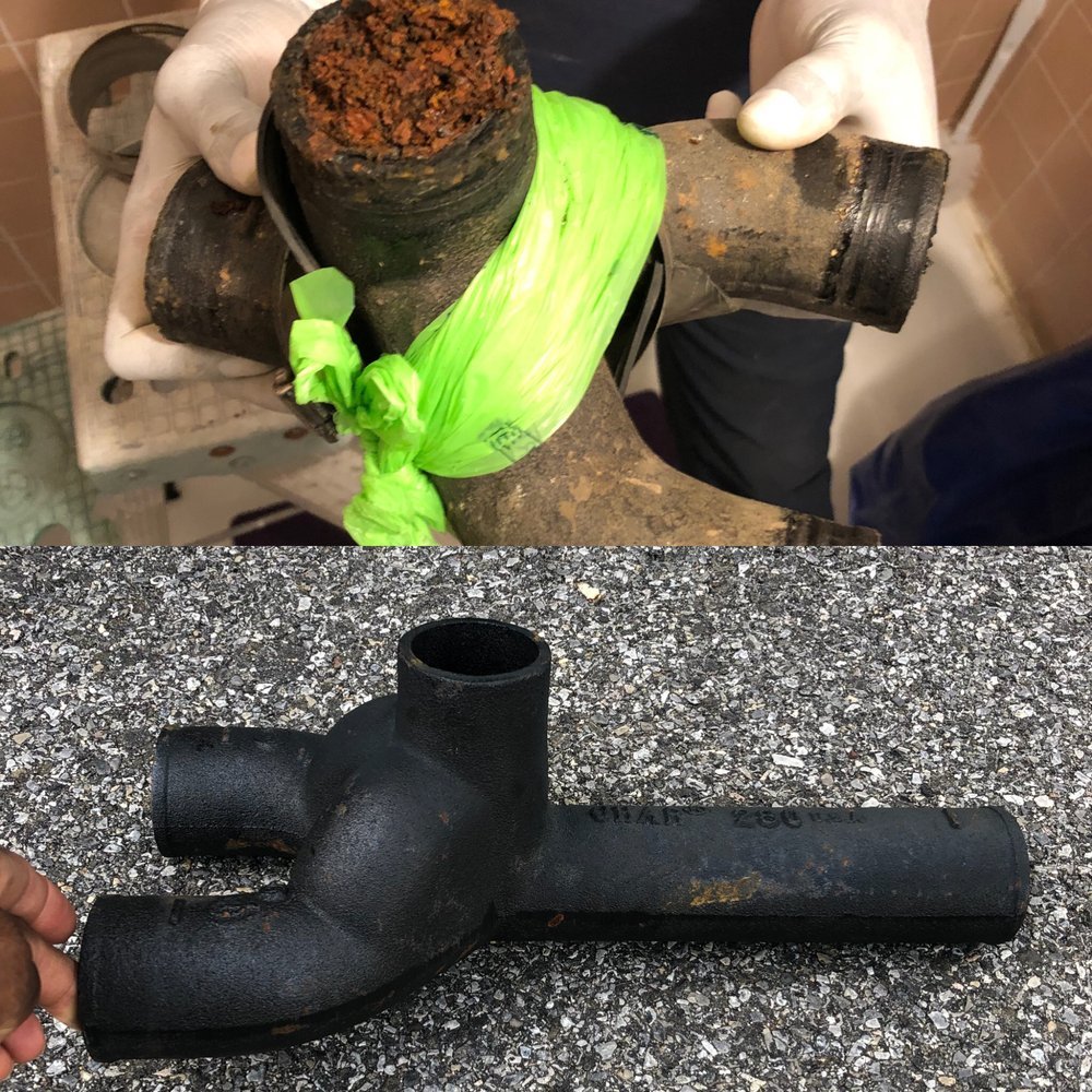 Slide of Double D Sewers and Drain