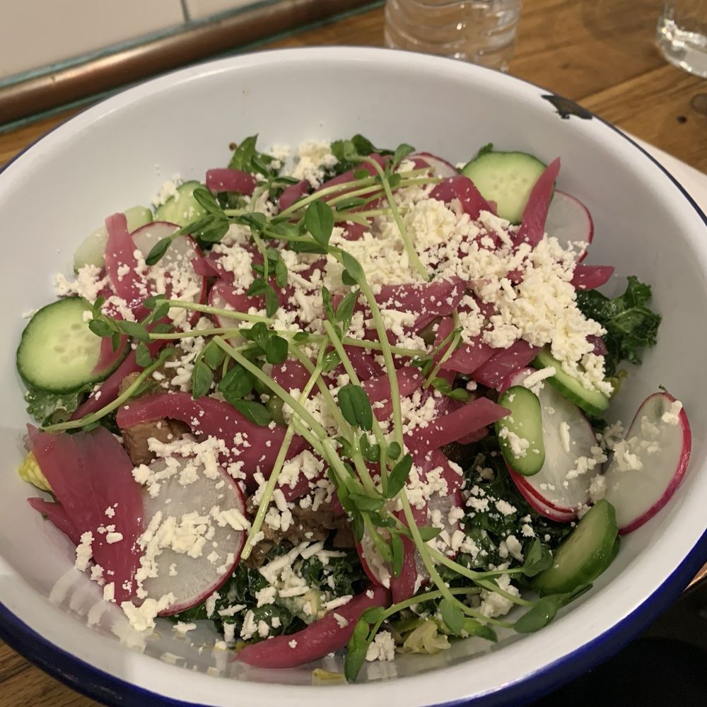 Souvla - Lamb Salad - Mediterranean Near Me - San Francisco, California