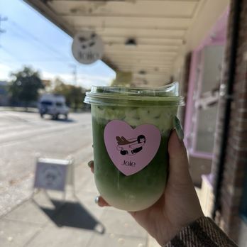 Joie COFFEE - Banana cream matcha latte - Coffee & Tea Near Me - Seattle, Washington Joie COFFEE - Banana cream matcha latte - Coffee & Tea Near Me - Seattle, Washington