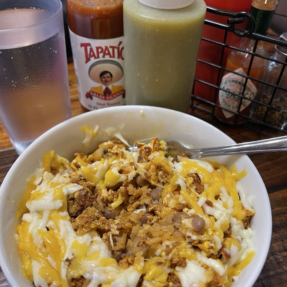El Jaguar Mexican Kitchen - Scrambled egg and cheese breakfast bowl - Mexican Near Me - Eugene, Oregon
