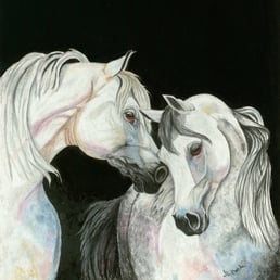 One of the pics of my mom's artwork she has reproduced.