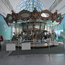 Carousel in the mall.