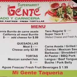 Current menu until the restaurant opens Current menu until the restaurant opens