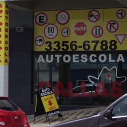 Autoescola Dallas - Faixada da Autoescola Dallas no Cabral