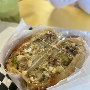 Kenny's Cafe - Egg Cheese and Potato Burrito - Cafes Near Me - Santa Clara, California