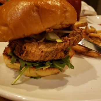 Cook & Dagger - Fried fish sandwich with celery slaw and fries - New American Near Me - North Providence, Rhode Island Cook & Dagger - Fried fish sandwich with celery slaw and fries - New American Near Me - North Providence, Rhode Island