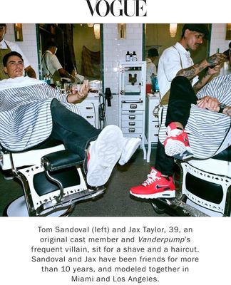 Photo of Barber Surgeons Guild - West Hollywood, CA, US. Vanderpump Rules crew at BSG