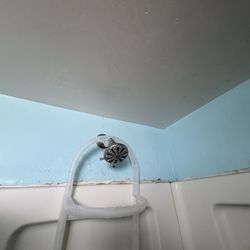 Didi Hirsch Mental Health Services - Excelsior House - Mold in the bathroom, on top of the bathroom/faucet and on the floor. Mold is SUPER dangerous to inhale.