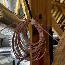 HomePro - Here the technician just decided to wrap up a bunch of wire and just leave it here.