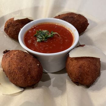 Bottega Italia - Suppli! Great portion but under seasoned on the inside. - Pizza Near Me - Temecula, California Bottega Italia - Suppli! Great portion but under seasoned on the inside. - Pizza Near Me - Temecula, California