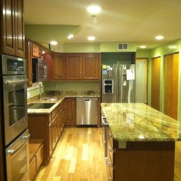 Our new Granite counter tops & island! Our new Granite counter tops & island!
