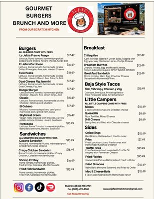 Menu photo 1 El Jefe's Little Kitchen Lake Arrowhead, CA