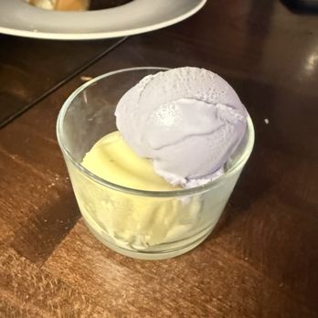 Terrace by Mix Mix - Ube and vanilla ice cream - New American Near Me - Costa Mesa, California