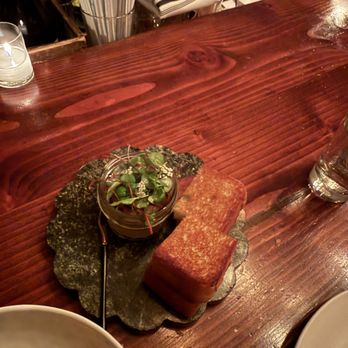Tuome - chicken liver mousse - New American Near Me - New York, New York Tuome - chicken liver mousse - New American Near Me - New York, New York