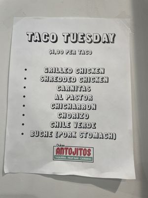 Menu photo 1 Dulce's Antojitos #2 Walnut Creek, CA