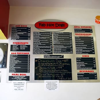 Fab Hot Dogs - Hot Dogs Near Me - Reseda, California Fab Hot Dogs - Hot Dogs Near Me - Reseda, California