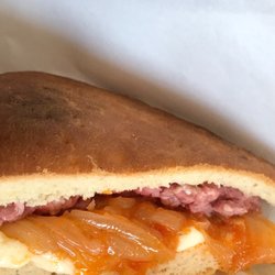Bondi Focaccine - Sausage, cheese, onions