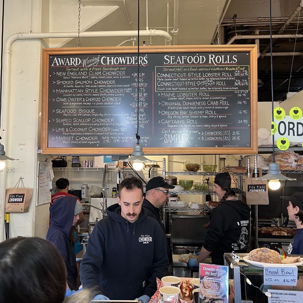Pike Place Chowder - Seafood Near Me - Seattle, Washington Pike Place Chowder - Seafood Near Me - Seattle, Washington