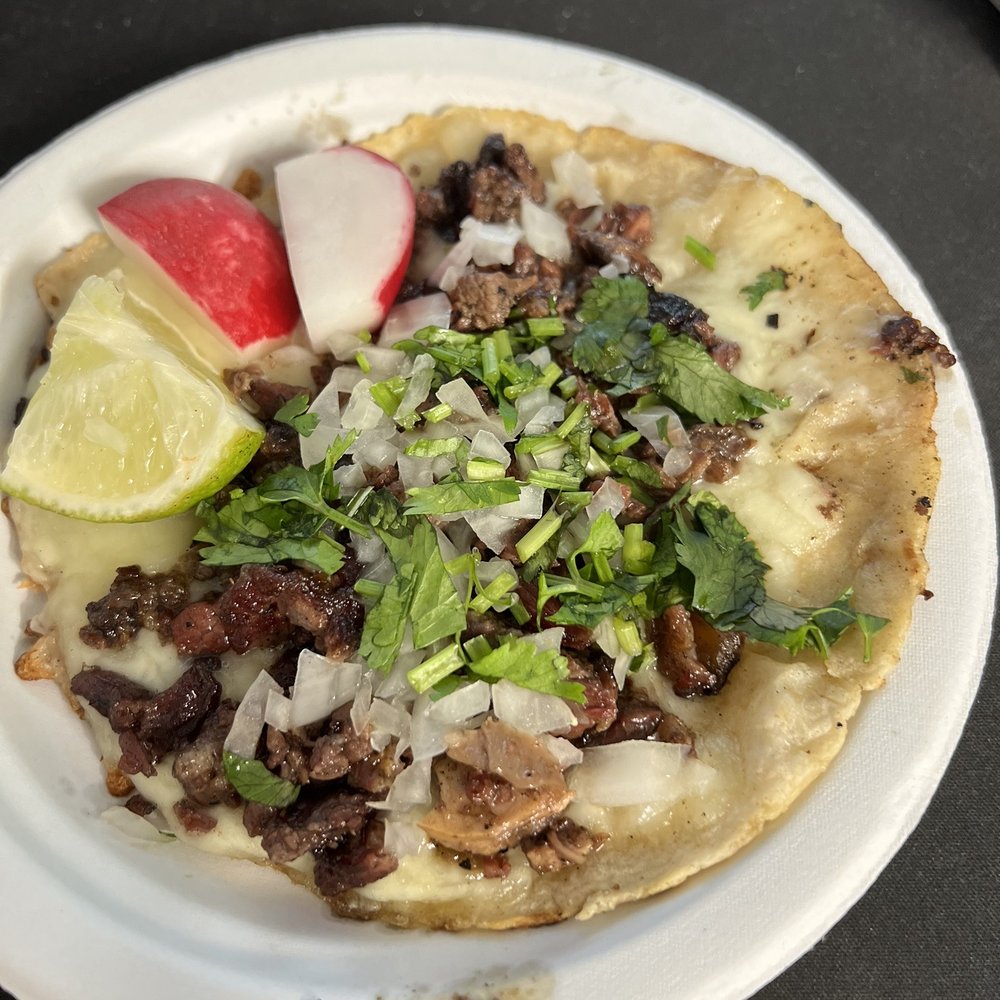 Crispy cheese carne asada taco Crispy cheese carne asada taco