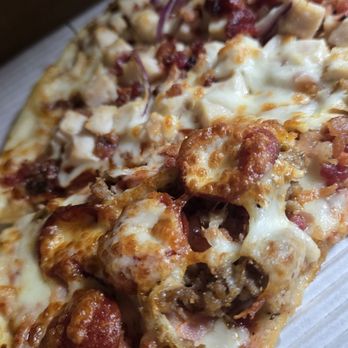 Beer Garden Pizzeria - Meatlovers and BBQ Chicken - Pizza Near Me - Antioch, California