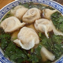 Fiery & Tangy Chicken Dumplings in Broth Fiery & Tangy Chicken Dumplings in Broth