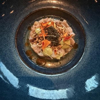 Bacan - Hamachi appetizer - magical dining - Cocktail Bars Near Me - Orlando, Florida
