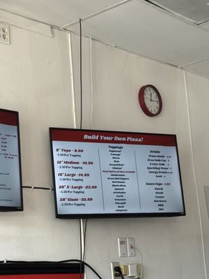 Menu photo 1 Moe’s Giant Pizza Vista, CA Menu photo 1 Moe’s Giant Pizza Vista, CA