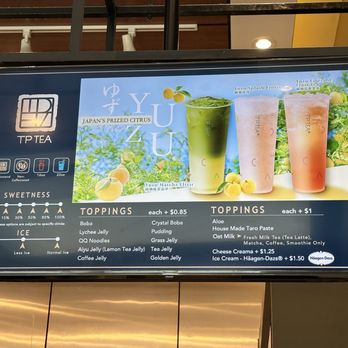 TP Tea - Menu - Bubble Tea Near Me - San Jose, California