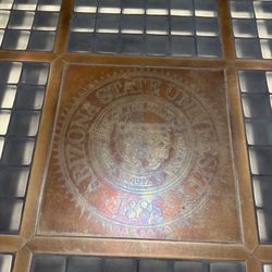 Hayden Library - Floor seal