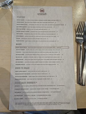 Menu photo 1 Seasalt Annapolis, MD Menu photo 1 Seasalt Annapolis, MD