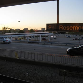 Rosemont Transit Center - View from platform of the Rosemont Station - Public Transportation Near Me - Rosemont, Illinois Rosemont Transit Center - View from platform of the Rosemont Station - Public Transportation Near Me - Rosemont, Illinois
