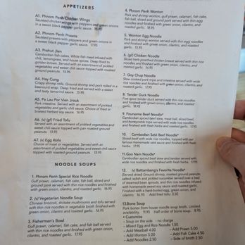 Phnom Penh Noodle House - Menu (Oct 2025) - Noodles Near Me - Seattle, Washington Phnom Penh Noodle House - Menu (Oct 2025) - Noodles Near Me - Seattle, Washington