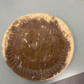 Kings Halal - This was the plate full of grease after I re-heated the food for about a minute to warm it up - Halal Near Me - Deer Park, New York