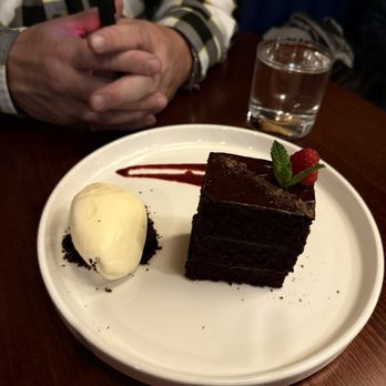 The Blue Room - Chocolate Layered Cake made in house! - Music Venues Near Me - Cranston, Rhode Island