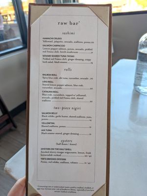 Menu photo 5 Shorebird Sedona, AZ Menu photo 5 Shorebird Sedona, AZ
