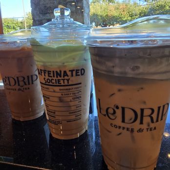 Le'Drip Coffee And Tea - Sesame, pandan, and nutella - Coffee & Tea Near Me - Houston, Texas Le'Drip Coffee And Tea - Sesame, pandan, and nutella - Coffee & Tea Near Me - Houston, Texas