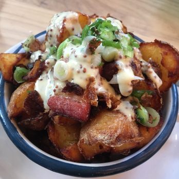Wursthall - Bacon and onion crispy fried potatoes - German Near Me - San Mateo, California