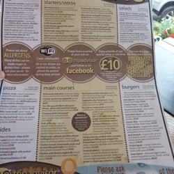 Jack Sprat's - Vegetarian friendly menu