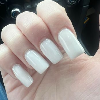 Valentino Nail Bar - This was the correction I got when a nail fell off one time actually LOLing because wtf was this - Nail Salons Near Me - Charlotte, North Carolina