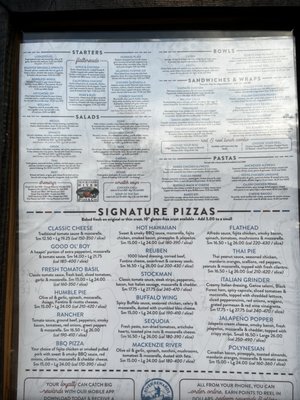 Menu photo 3 MacKenzie River Pizza Co. Whitefish, MT