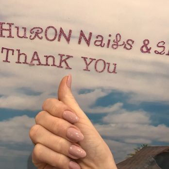 Bilancia Nail Spa - Huron Nails - Pink Nude Nails with Gel Overlay and Gel Polish - Nail Salons Near Me - Chicago, Illinois